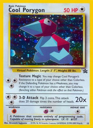 Cool Porygon - 15/null [WoTC Promo] Holofoil