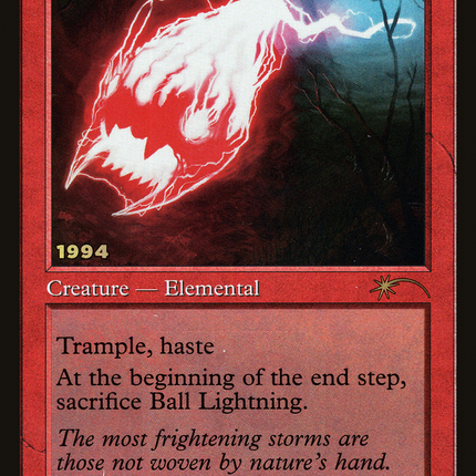 Ball Lightning (Retro) [30th Anniversary Play Promos] Foil