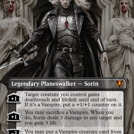 Sorin, Imperious Bloodlord (Borderless) [Innistrad Remastered] Foil