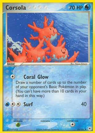 Corsola - 32/null [Hidden Legends] Reverse Holofoil