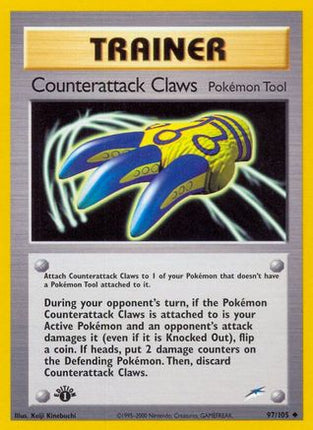 Counterattack Claws - 97/105 [Neo Destiny] 1st Edition
