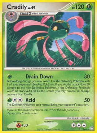 Cradily - 21/106 [Legends Awakened]