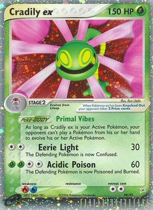 Cradily ex - 90/97 [Team Magma vs Team Aqua] Holofoil