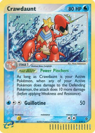 Crawdaunt - 3/97 [Dragon] Reverse Holofoil