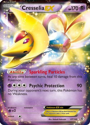 Cresselia EX - 67/115 [Boundaries Crossed] Holofoil