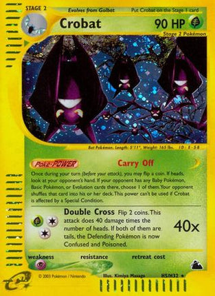 Crobat (H5) - H5/144 [Skyridge] Holofoil
