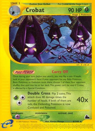 Crobat (6) - 6/144 [Skyridge]