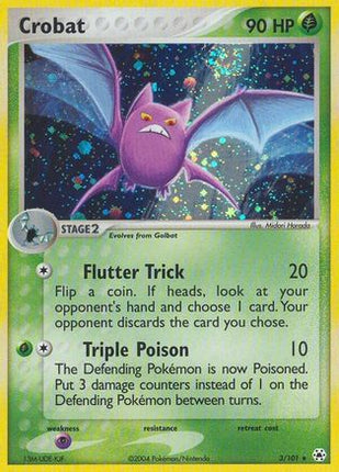 Crobat - 3/null [Hidden Legends] Reverse Holofoil