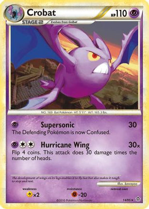 Crobat - 14/106 [Unleashed] Reverse Holofoil
