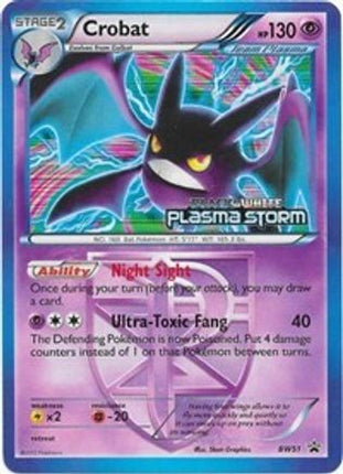 Crobat - BW51 (Team Plasma) (Prerelease) - null/null [Black and White Promos] Holofoil