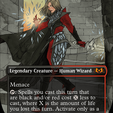 Rowan, Scion of War (Borderless) [Wilds of Eldraine]