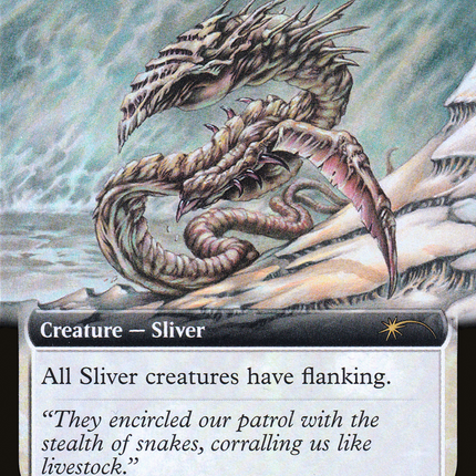 Sidewinder Sliver (Extended Art) [Secret Lair Drop] Foil