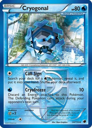 Cryogonal (Team Plasma) - 30/106 [Plasma Freeze]