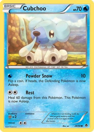 Cubchoo (28) - 28/98 [Emerging Powers]