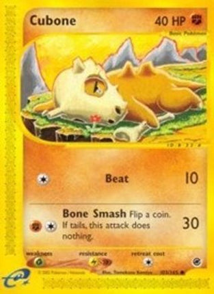 Cubone - 103/165 [Expedition]