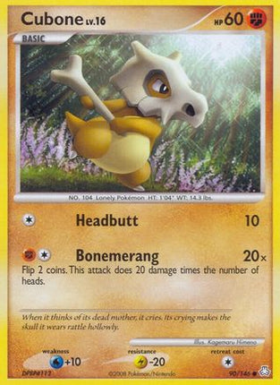 Cubone - 90/106 [Legends Awakened] Reverse Holofoil