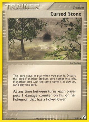 Cursed Stone - 72/92 [Legend Maker] Reverse Holofoil