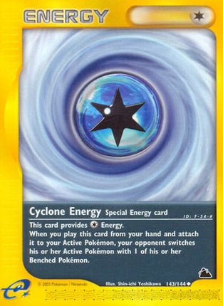 Cyclone Energy - 143/144 [Skyridge] Reverse Holofoil