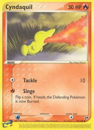 Cyndaquil - 59/109 [Sandstorm] Reverse Holofoil