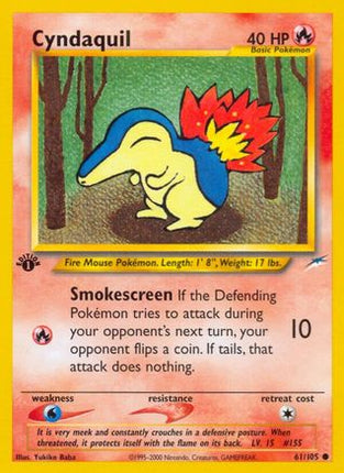 Cyndaquil - 61/105 [Neo Destiny] Unlimited
