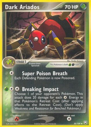 Dark Ariados - 30/112 [Team Rocket Returns] Reverse Holofoil