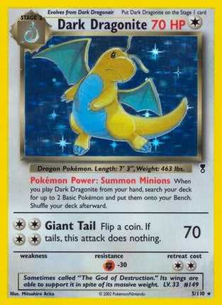 Dark Dragonite - 5/110 [Legendary Collection] Holofoil