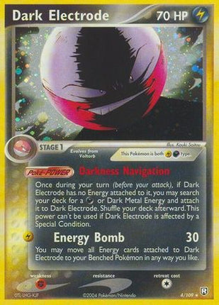Dark Electrode - 4/112 [Team Rocket Returns] Holofoil