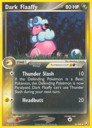 Dark Flaaffy - 33/112 [Team Rocket Returns] Reverse Holofoil