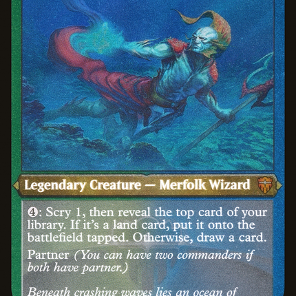 Thrasios, Triton Hero [Commander Legends] Etched Foil