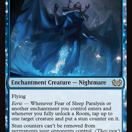 Fear of Sleep Paralysis [Duskmourn: House of Horror Commander]