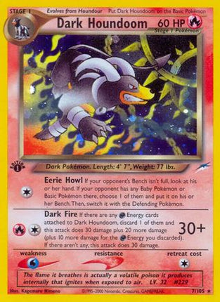 Dark Houndoom - 7/105 [Neo Destiny] 1st Edition Holofoil
