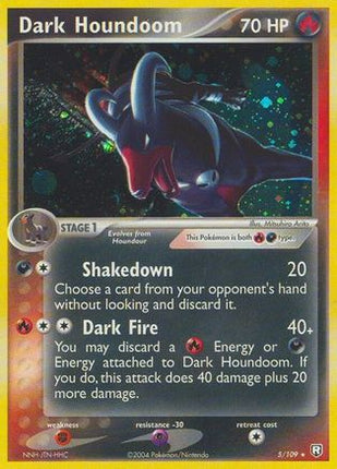 Dark Houndoom - 005/109 [Team Rocket Returns] Holofoil