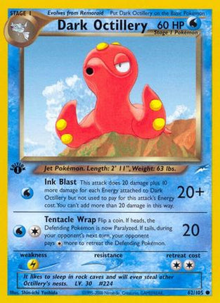 Dark Octillery - 62/105 [Neo Destiny] Unlimited