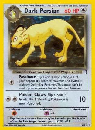 Dark Persian - 6/110 [Legendary Collection] Reverse Holofoil