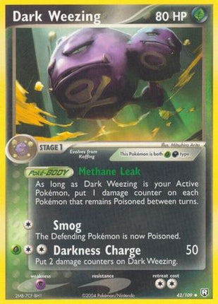Dark Weezing - 42/112 [Team Rocket Returns] Reverse Holofoil