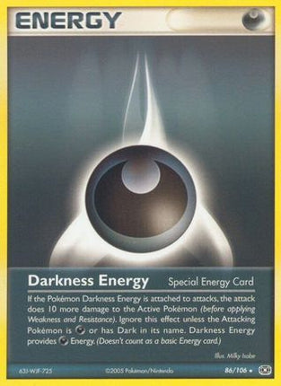 Darkness Energy (Special) - 86/107 [Emerald] Reverse Holofoil