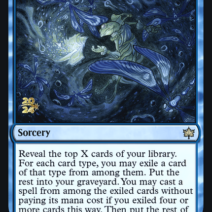 Portent of Calamity [Bloomburrow Promos] Prerelease Foil