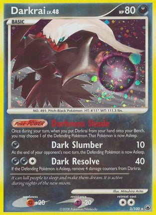 Darkrai - 3/106 [Majestic Dawn] Reverse Holofoil