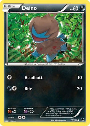 Deino - 77/101 [Noble Victories] Reverse Holofoil