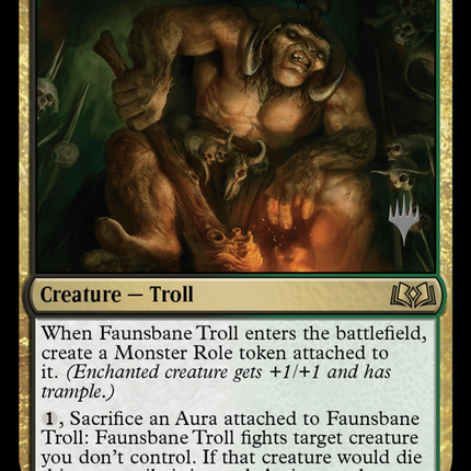 Faunsbane Troll [Wilds of Eldraine Promos]
