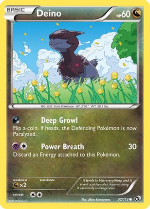 Deino - 97/106 [Legendary Treasures]