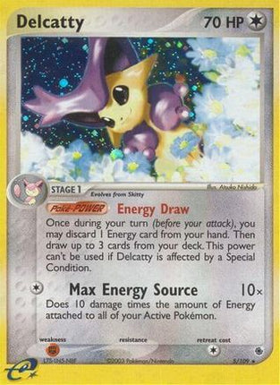 Delcatty - 5/109 [Ruby and Sapphire] Reverse Holofoil