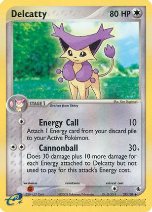 Delcatty - 29/109 [Ruby and Sapphire] Reverse Holofoil