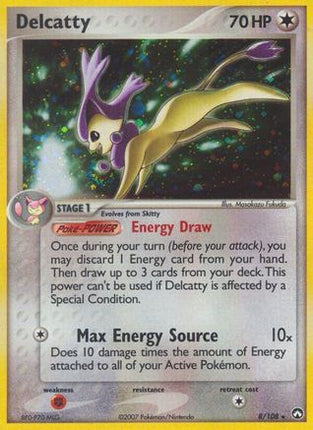 Delcatty - 8/null [Power Keepers] Reverse Holofoil