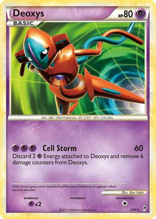 Deoxys - 2/95 [Call of Legends] Reverse Holofoil
