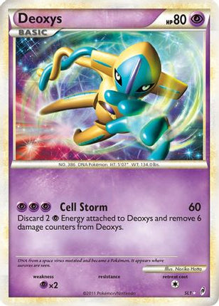 Deoxys (Shiny) - SL1/95 [Call of Legends] Holofoil