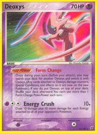 Deoxys (Attack Forme) - 17/109 [Deoxys]
