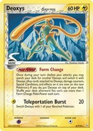 Deoxys (Delta Species - Speed Forme) - 6/110 [Holon Phantoms] Reverse Holofoil
