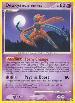 Deoxys Attack Forme - 24/106 [Legends Awakened] Reverse Holofoil