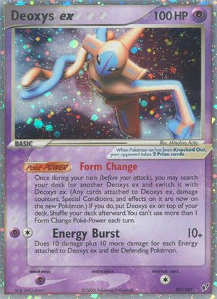 Deoxys ex (Normal Forme) - 97/109 [Deoxys]